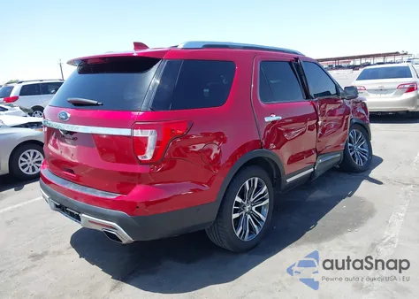 2016 Ford Explorer Platinum из США, поврежденный, VIN 1FM5K8HT9GGC72282